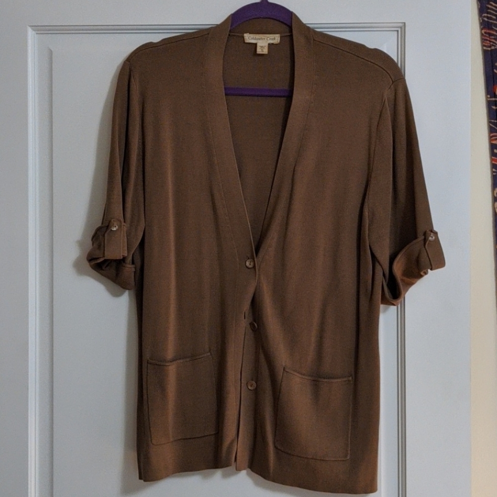 Coldwater Creek structured cardigan